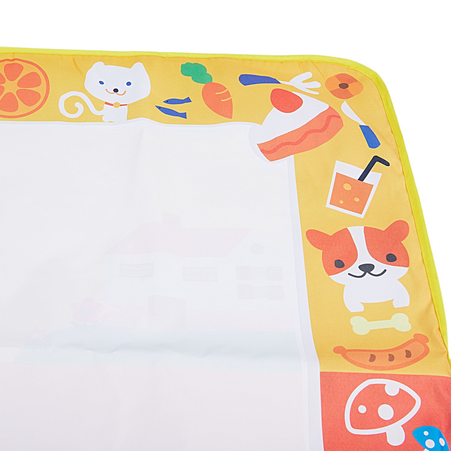 -COOLPLAY Baby Kids Water Coloring Mat & Magic Pen Doodle Painting Drawing Board Play Rug Russian Board Kids Educational Gi