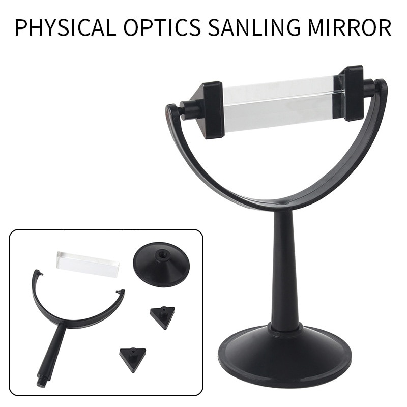 Glass Triangular Prism Perfect for Teaching Light Spectrum Physics Photo Photography Optical Instruments Physics equipment