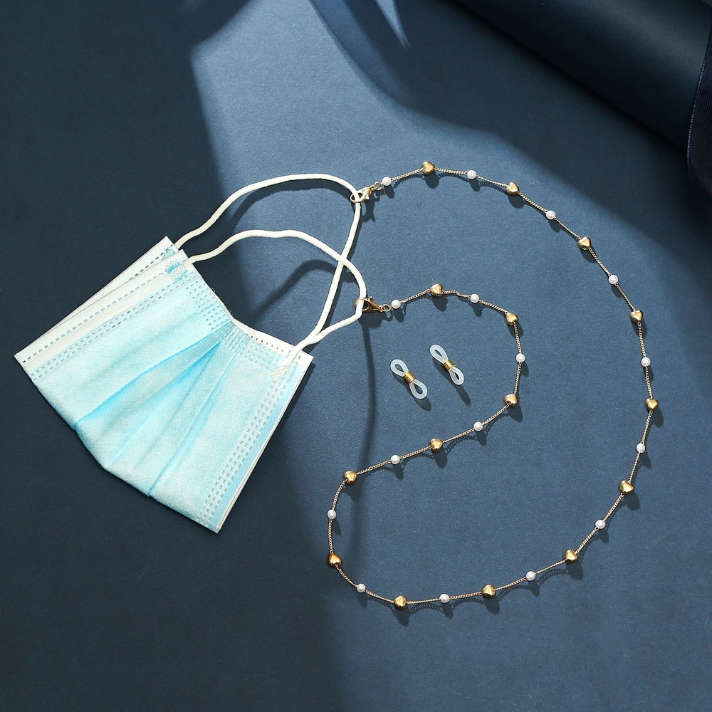 2022 Mode Parel Masker Kettingen Glazen Ketting Cross Brillen Zonnebril Bril Metalen Ketting Holder Cord Lanyard Ketting