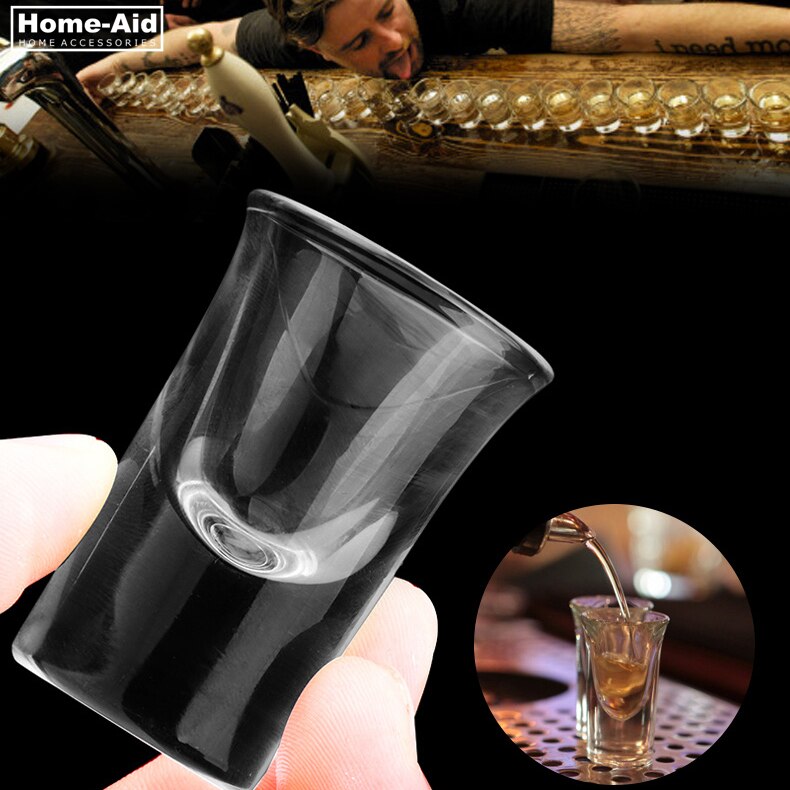 Håndlavet varmefast 25ml shots glas spiritus vodka drink kop spiritus alkohol bæger whisky glas kop