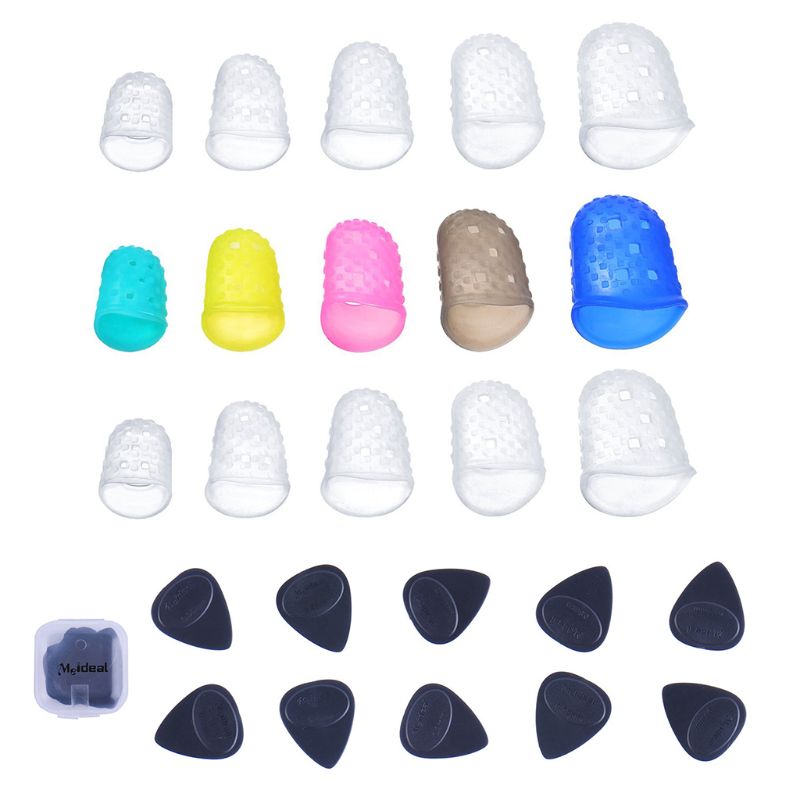 Guitar finger pick picks sæt plectrum guitarra tilbehør 27rd