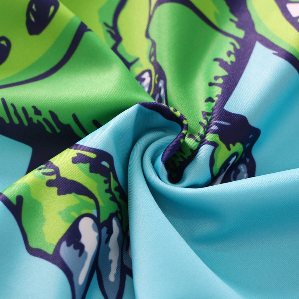 TELOTUNY Kid Baby Boy Korte Mouw 3D Cartoon Een Stuk badpak kinderen trip casual Strand Badmode + Hoed kleding J0528