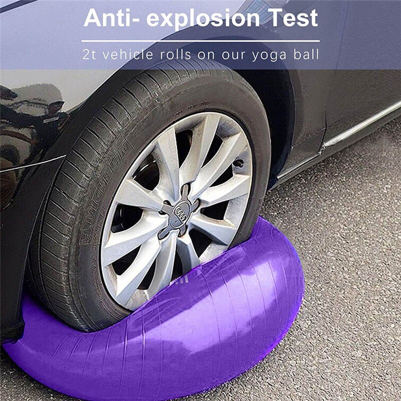 Bola de Yoga antiexplosión de 45/55/65/75/85cm, ejercicio aeróbico, equilibrio físico, ejercicios de Yoga, Pilates, equipamiento para gimnasio #07
