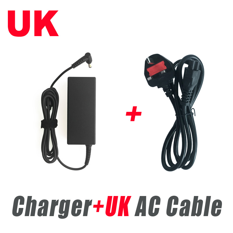 90w 19v 2.4a Wechselstrom adapter Laptop-Ladegerät für k52 k53 k55 k50 k60 n55 n56 n61 n76 x54 x55 x75 Netzteil: Rot
