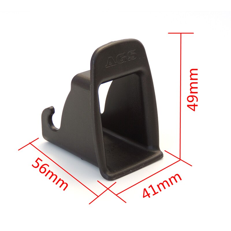 Conector Universal ISOFIX de acero para asiento de coche, soporte de montaje de asiento de seguridad para niños, pestillo de acero Universal, 1 unidad, 4mm