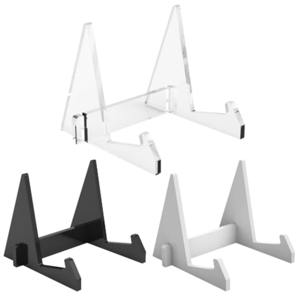 Acryl Boeken Boekenrek Tablet Boek Display Stand Acryl Fotolijst Brochure Kunstwerk Houder Organizer Thuis Opslag Houder