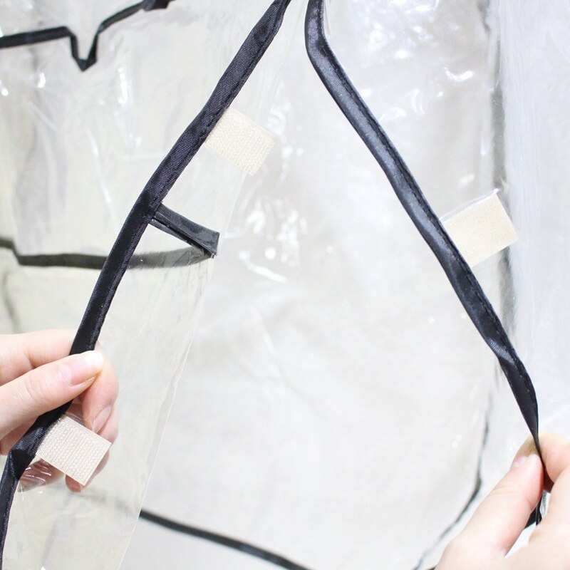 Universal Baby Stroller Rain Cover Waterproof Stroller Wind Dust Shield Cover for Strollers Universal Size To Fit Most Strollers