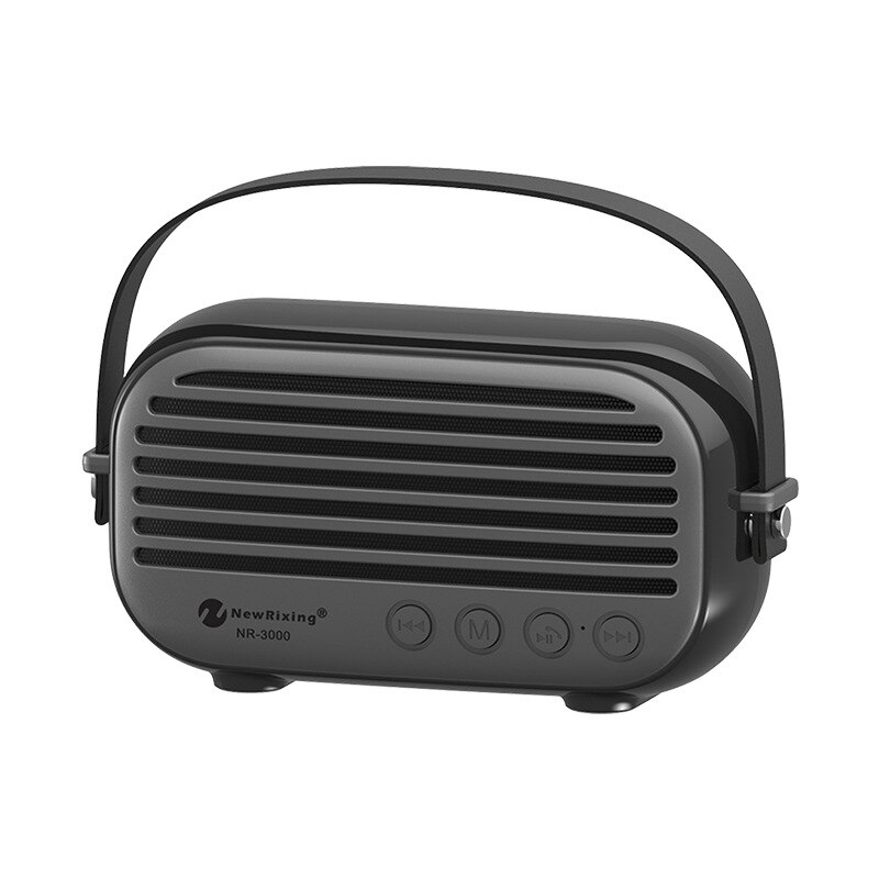 Altavoz Bluetooth impermeable al aire libre Sonido HD Estéreo Portátil soporte TF USB AUV Radio FM con micrófono manos libres para interior y exterior