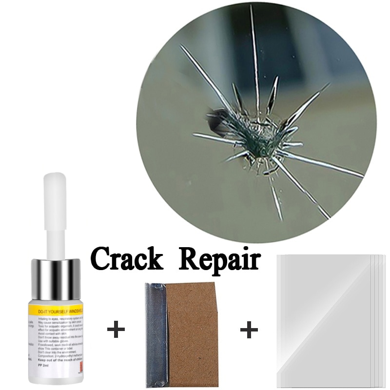 Window Repair Tool Repair Long Crack Glass Broken Car Glass Windshield Repair Tool Crack Restore Window Screen Repair