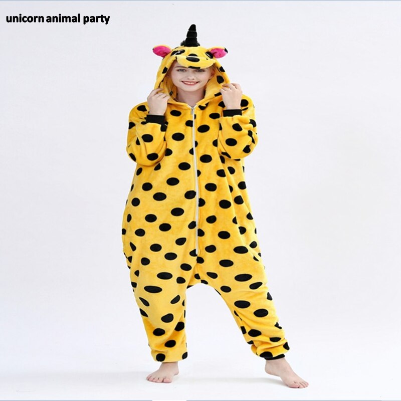 Kigurumi Onesies Cosplay Colored unicorns halloween Christmas Party Pyjamas costumes carnival costume hoodies: Gray / M