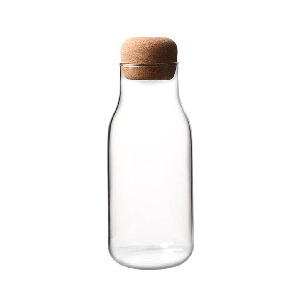 Pots à épices Borosilicate Transparent verre sans plomb scellé boîte de stockage réservoir de stockage de Grains pot liège thé conteneurs réservoir: Type3  C