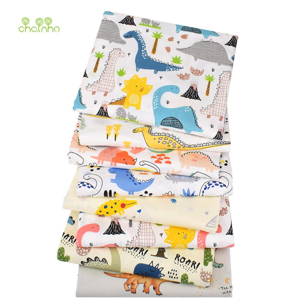 Dinosaurussen 'S World Series, Gedrukt Twill Katoen Stof, patchwork Kleding Voor Diy Naaien Quilten Baby & Kind Materiaal, 40x50cm