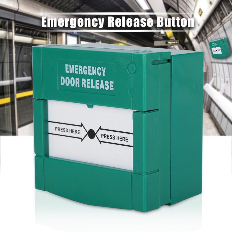 Break Glass Fire Alarm Emergency Door Release Button Switch Control Access Switch