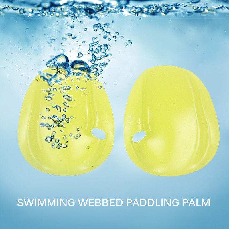 1Pair Hand Paddles Swimming Training Palm Paddles Swim Webbed Gloves For Freestyle Backstroke Swimming Training Swim Practice