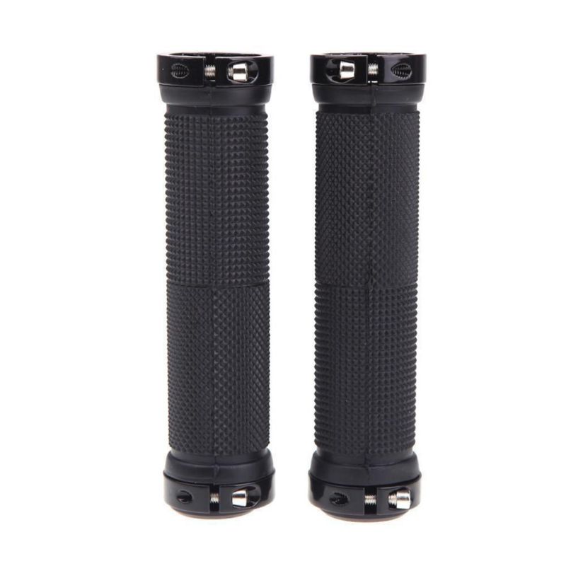 Dubbele Lock On Locking Mountainbike Cyclus Fiets Handel Grips 4 Kleuren Fiets Handvat Sets