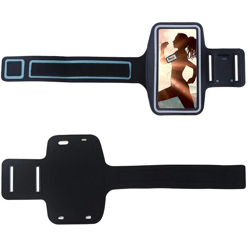 Mobile Phone Armbands Gym Running Sport Arm Band Cover For For Samsung Galaxy J4 Plus J4 J6 Plus Adjustable Armband Case