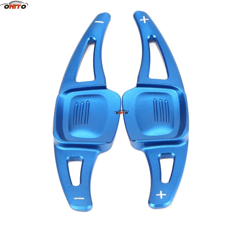 Palanca de cambio de volante de coche accesorio de Auto palanca de cambios extendida 2 unids/lote apto para vw C-TREK TERAMONT TIGUAN L PHIDEON CC