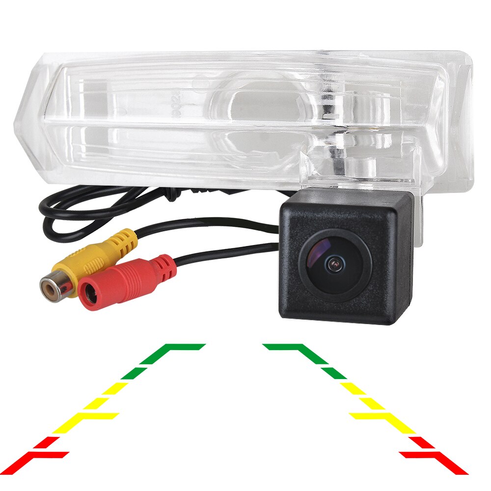 ZIQIAO for Lexus RX ES RX300 RX330 RX350 ES300 ES330 Toyota Aurion Camry Dynamic Trajectory Tracks Rear View Camera HS125: 0 LED linear track