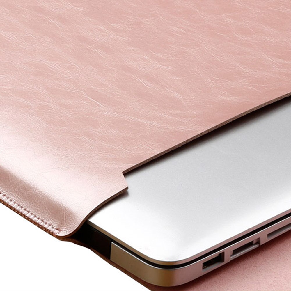 Laptop Sleeve Leather Bag Mouse Pad Pouch Notebook Case For Macbook Air 11 13 15 inch Pro 13.3 15 15.6 Tablet PC