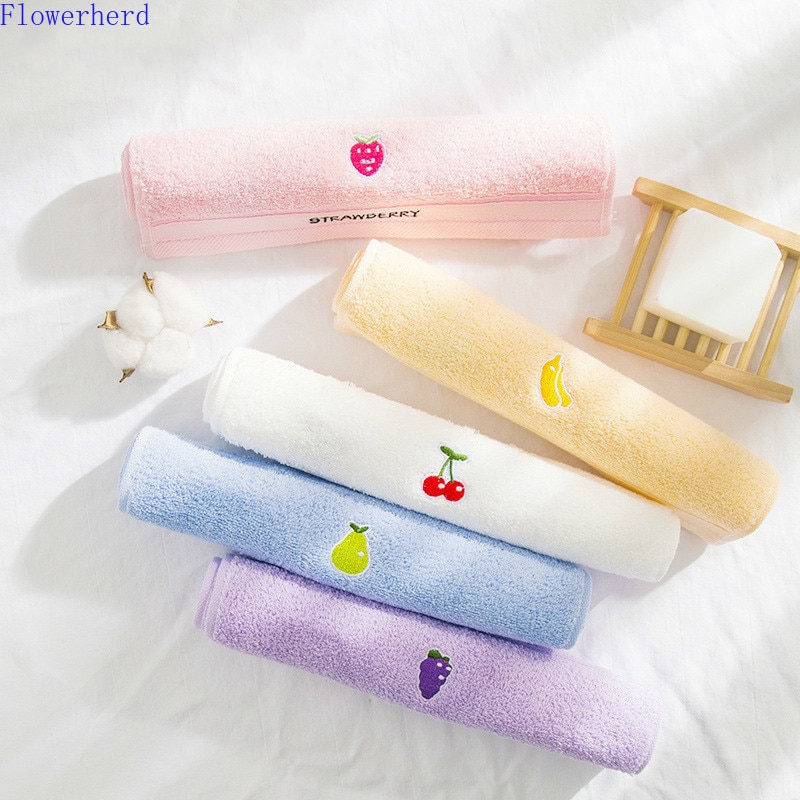 Pure Cotton Children Towel Cartoon Patterns Face Towel Children Wash Small Towel Kindergarten Children Towel Saliva Towel