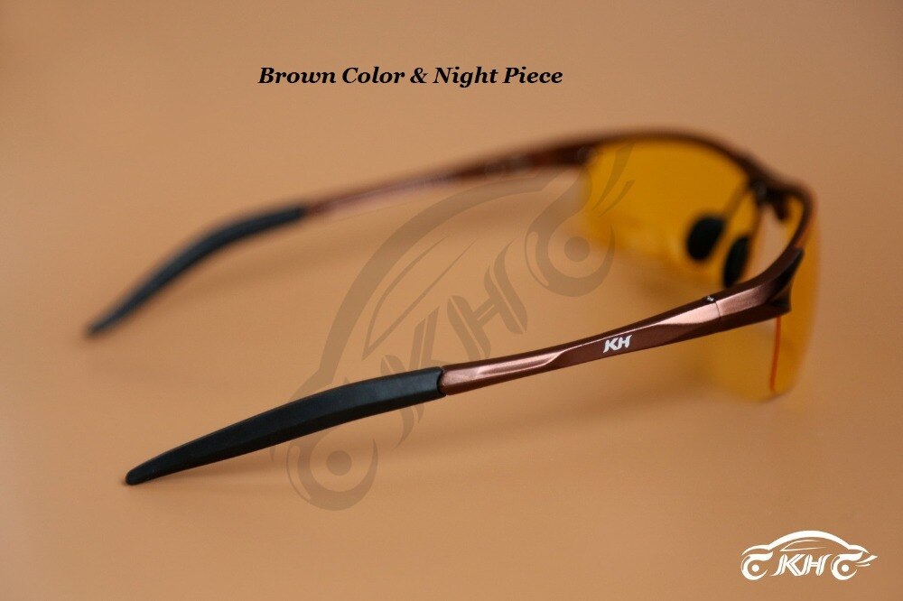 AKH Night Driving Glasses for Night Glasses Polarized HongKong Famous Brand KH Night Vision Male Sunglasses Driver Goggles