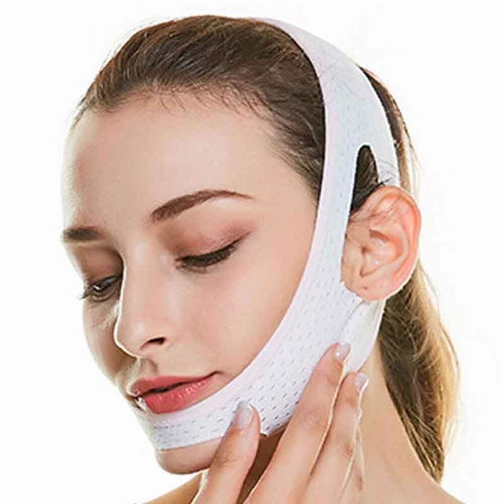 1Pcs Chin Cheek Slim Lift Up Anti Wrinkle Mask Ultra-thin V Face Line Belt Strap Band Chin Cheek Slim Lift Up Anti Wrinkle Mask