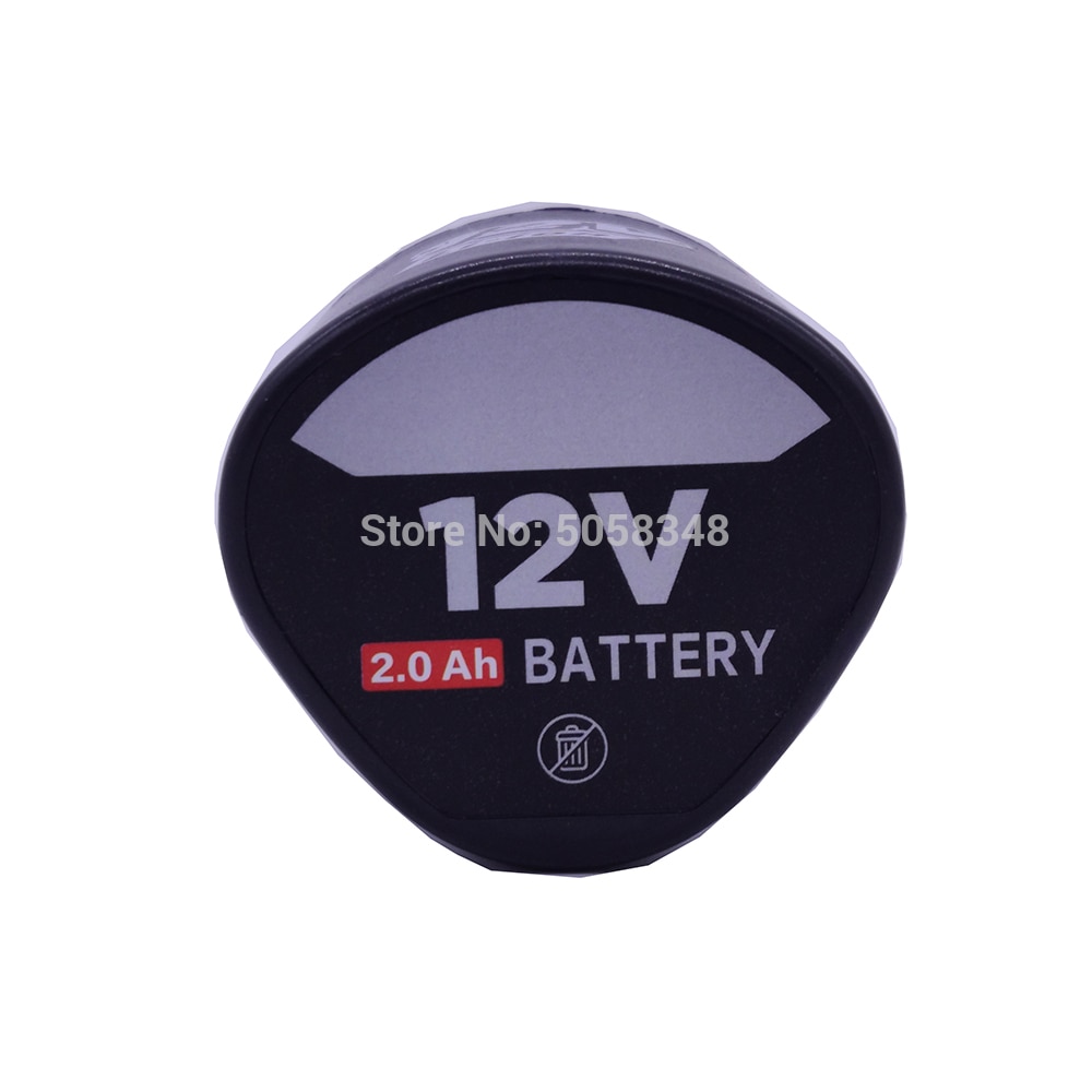 Kompatibelt 12v 2000 mah batteripakke 2.0ah batteri til 12v genopladeligt trådløst værktøj