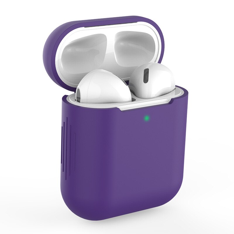 Nuovo Per Airpods2 Del Silicone Senza Fili di Bluetooth Auricolare Per AirPods Accessori di Copertura Custodia protettiva Scatola di Carico Anti-caduta Borsette: 17