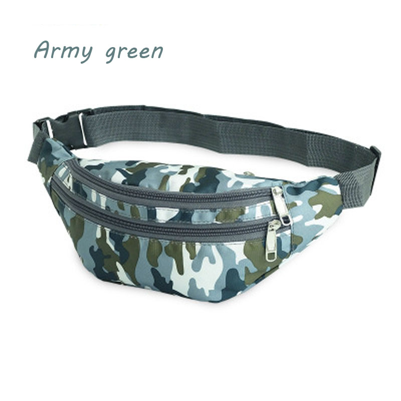date voyage BUM sac Bumbag taille argent ceinture passeport portefeuille zippé sécurité poche Camouflage taille Packs: B