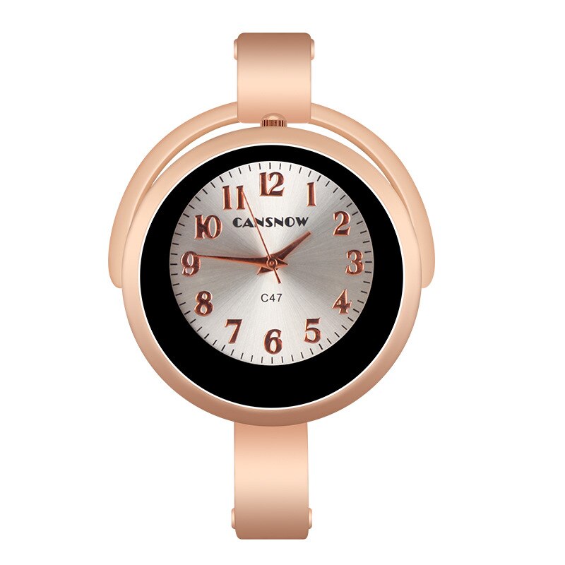 Orologio Da Donna In Acciaio Inossidabile Con Quadrante Bianco E Dettagli In Oro - Elegante E Alla Moda