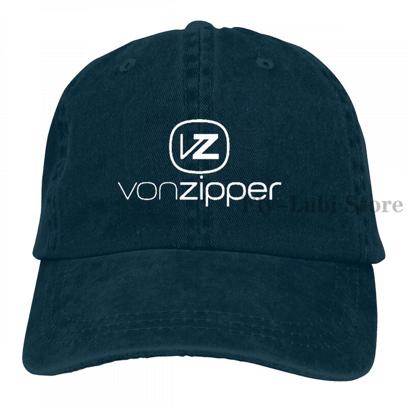 VonZipper SkateBoard Baseball cap men women Trucker Hats adjustable cap: 2-Navy