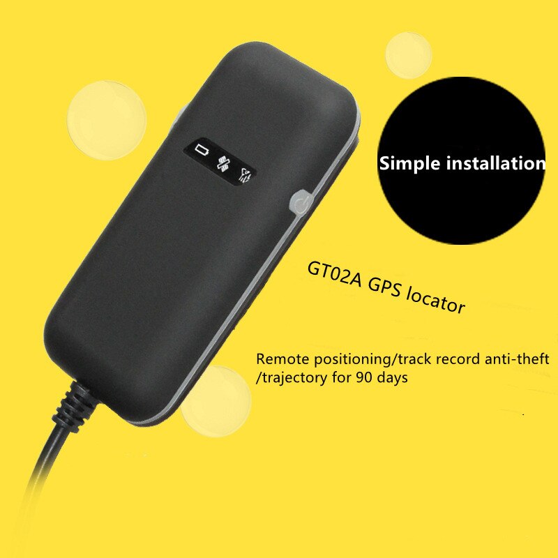 Localizador GPS rastreador GT02A, camión eléctrico, automóvil, motocicleta, alarma de coche