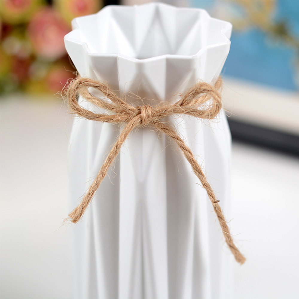 Vase à fleurs en plastique | Origami géométrique nordique pour fleurs, Vases pour maisons, Arrangement de plantes, Pot de fleurs, décoration de la maison, Pot de fleurs