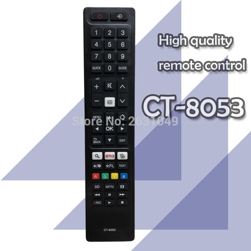 Remote Control For Toshiba TV CT-8035.CT-8069.CT-8053