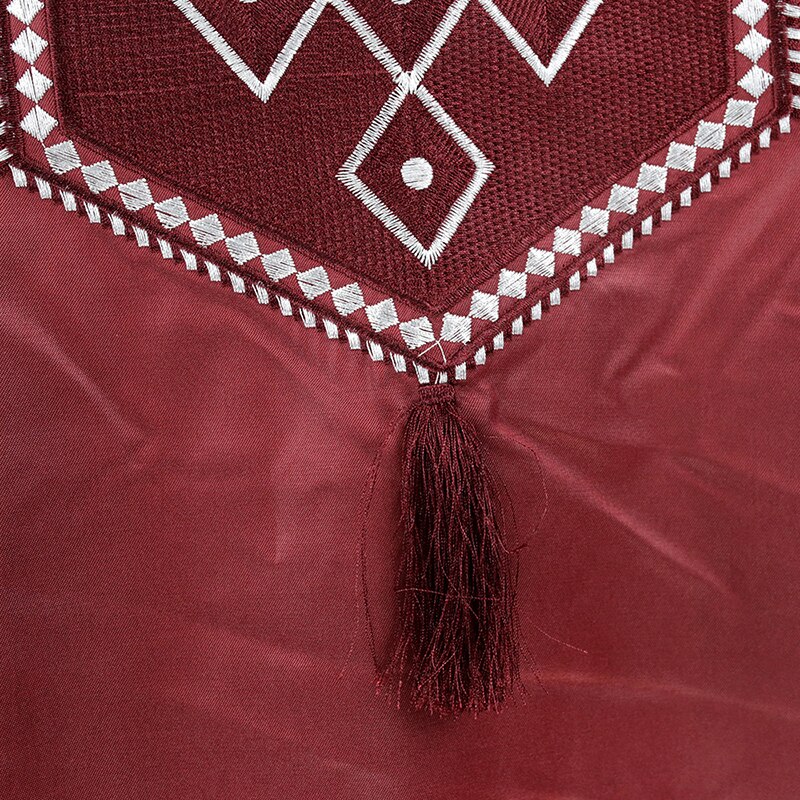H & d afrikanske mænd broderet tøj skjorte bukser agbada jakkesæt toppe med kvast traditionel formel påklædning boubou africain  ph8052