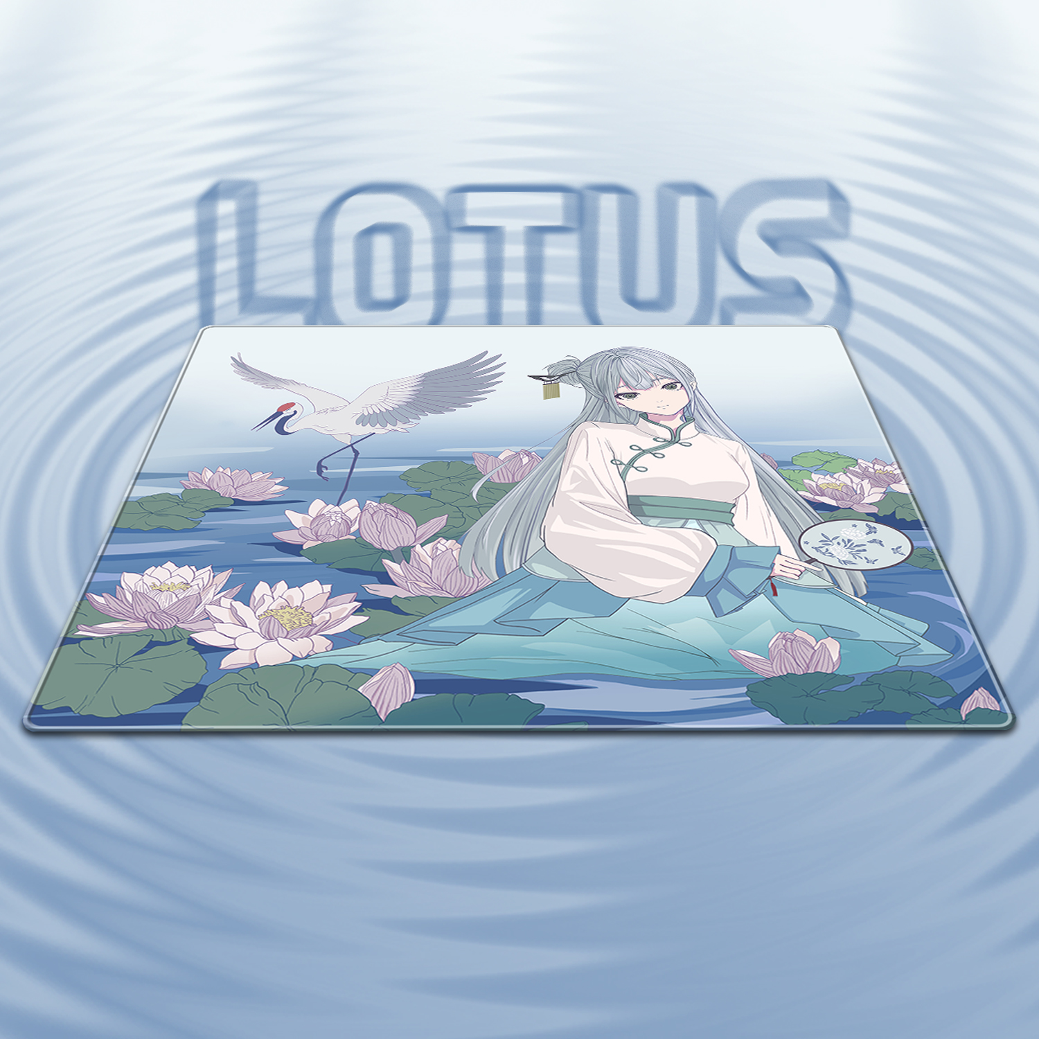 Lotus E-Sports Gaming-Mauspad, Balance-Oberfläche, wasserdicht, 45 x 40 cm, professionelles FPS-Mauspad, Gamer, Premium, Spiel-Mauspad: Default Title