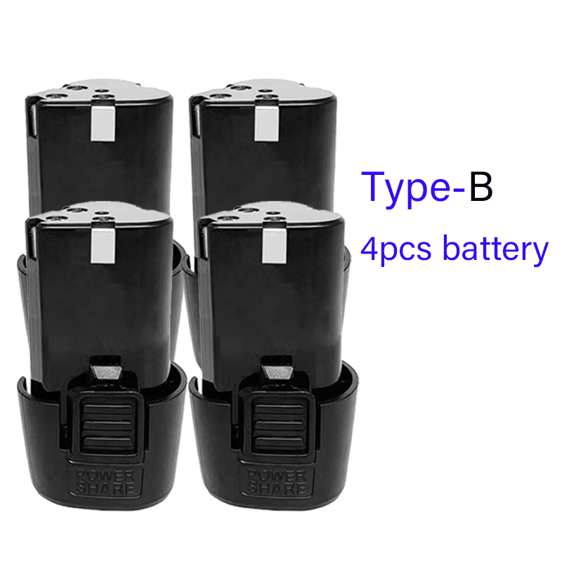 100% 12V 9800mAh Universele Oplaadbare Batterij voor Power Tools Elektrische Schroevendraaier Elektrische Boor Li-Ion Batterij: green