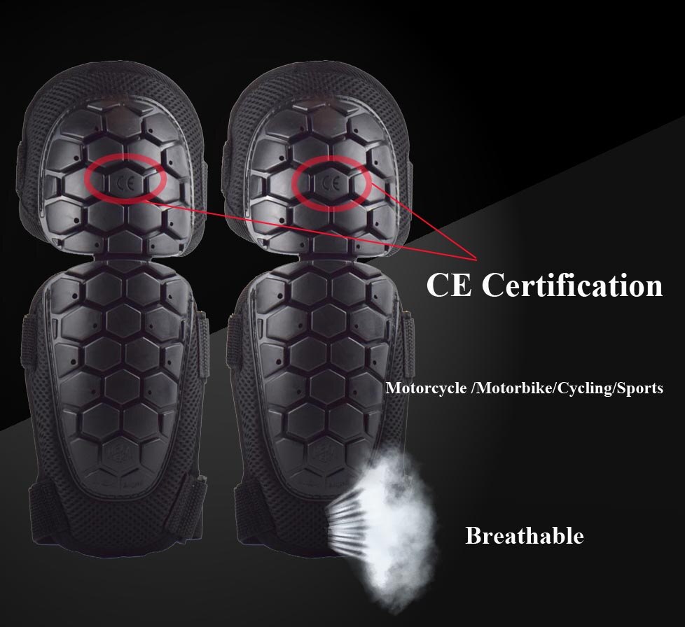 Vemar VM-E08 CE Motorcycle Knee Guards Carbon Fiber Motocross Racing Protective Gears Moto Protector Motorbike Elbow Knee pads