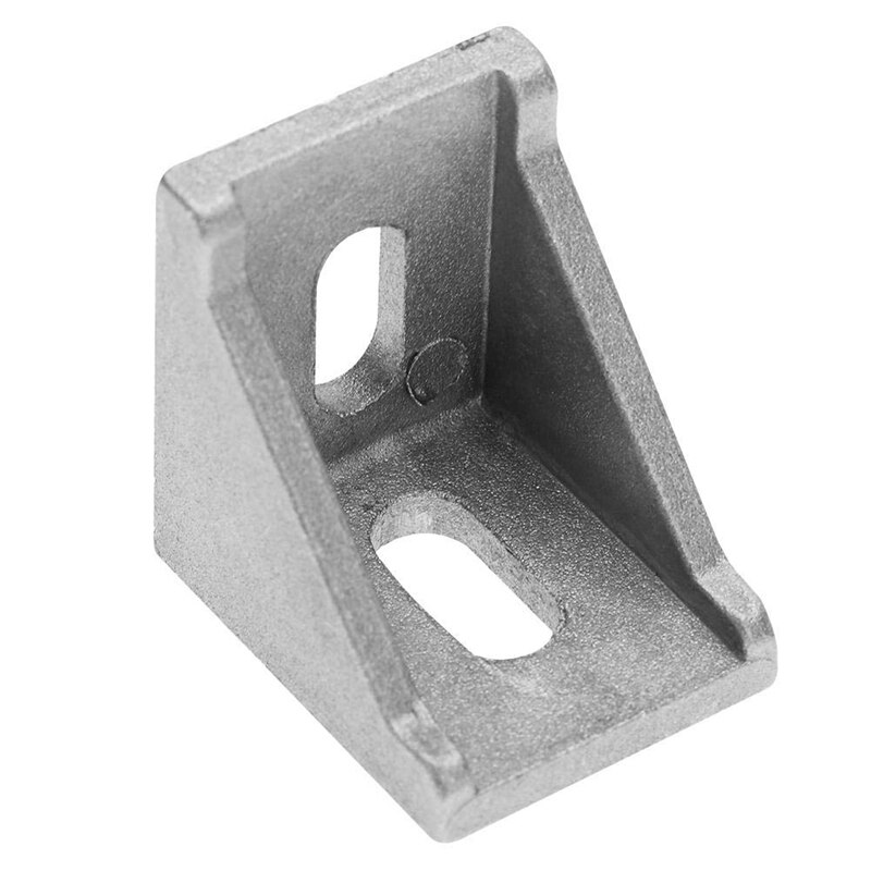 20Pcs 4040 Aluminum Corner Brackets Corner Fitting Angle 40 X 35 Connector Fastener For 4040 Industrial Aluminum Profile