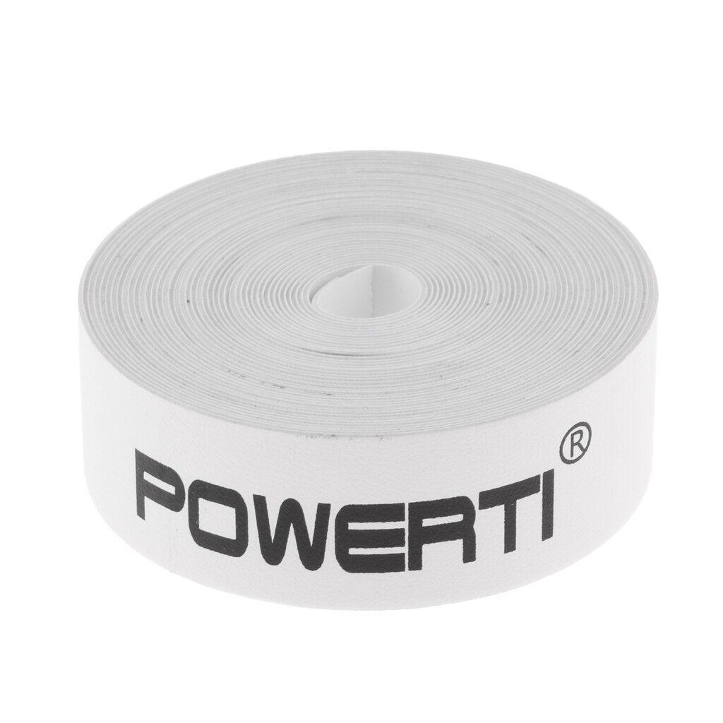 Soft Durable Tennis Badminton Racquet Guard Head Protection Tape: White