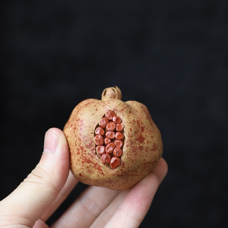 Zisha-TETERA de Granada, juego de té hecho a mano, accesorios de té