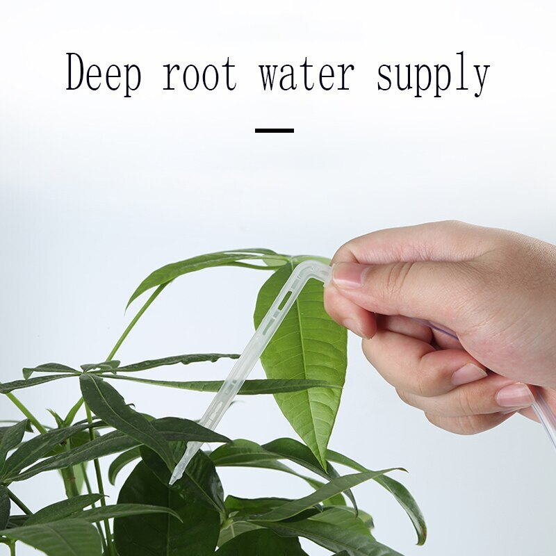 Intelligent Drip Irrigation System Set Water Pump Automatic Watering Device Timer Garden Self-Watering Kit for Potted