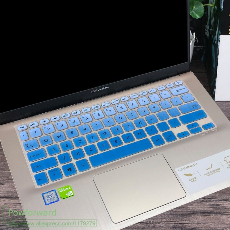 Laptop Keyboard Cover - Ultra-thin Silicone Skin for Asus Vivobook 14 X420 Series - Waterproof & Dustproof