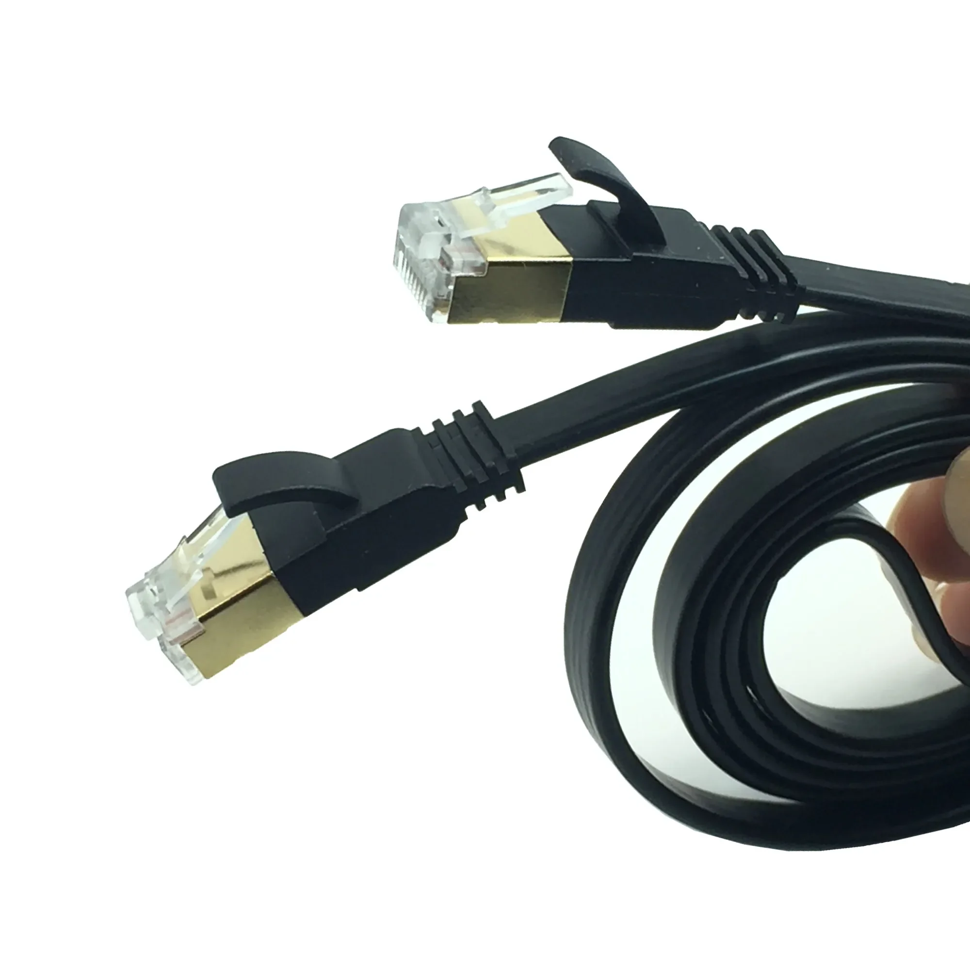 Kabel Ethernet RJ45 Kot7 Lan Kabel RJ 45 Sieć robić Kot 7 Kompatybilny kabel krosowy robić routera modemu Kabel Ethernet 0,5 m-3 m