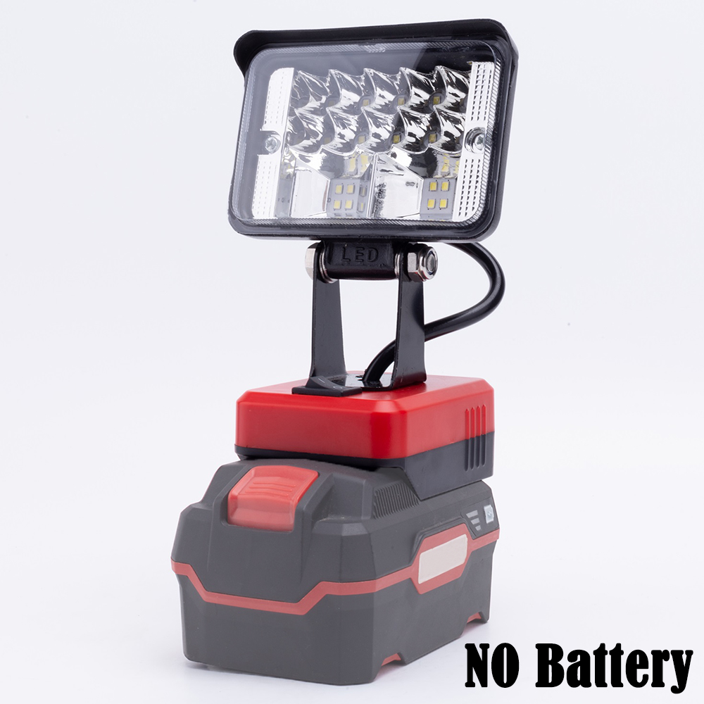 Lampe de travail LED sans fil pour Lidl Parkside X20V Team, batterie Li-ion, lampe d'extérieur Portable (batterie non incluse)