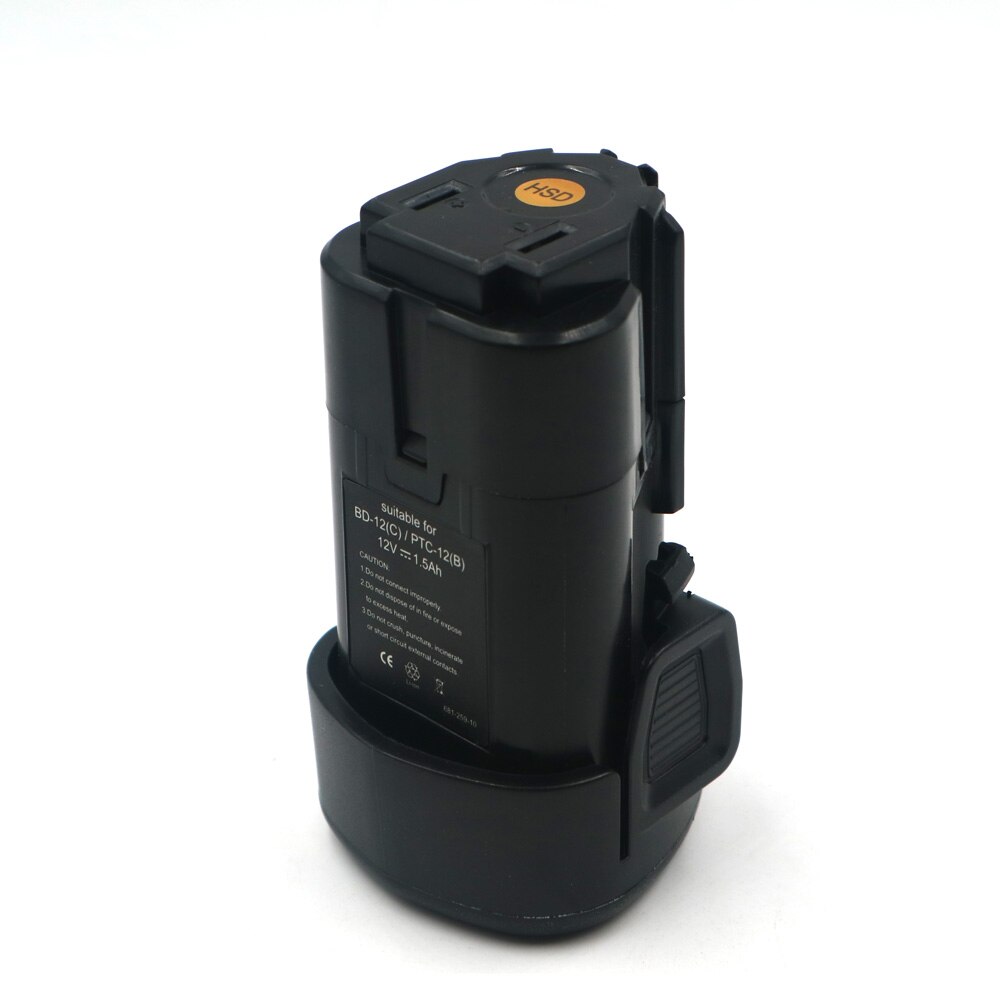 power tool battery,PTC,12B 1500mAh,Li-ion,PCL12BLX,PCL120DDC-2,PCL120CRC-2,PCL120CRCD-2,PCL120MTC-2,PCL212IDC-2