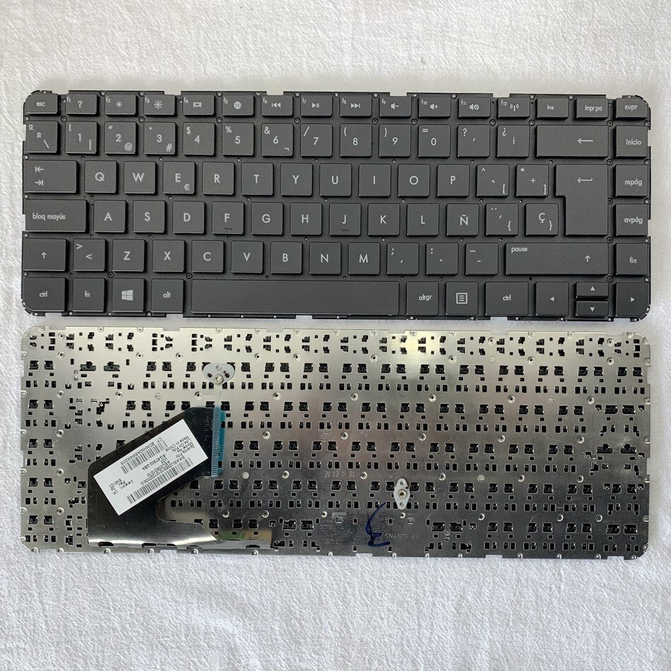 Spanish Laptop keyboard For HP Pavilion 14 14-B SleekBook 14-B000 14-B100 14-b050la b061la 701391-001 without frame SP Layout: Default Title