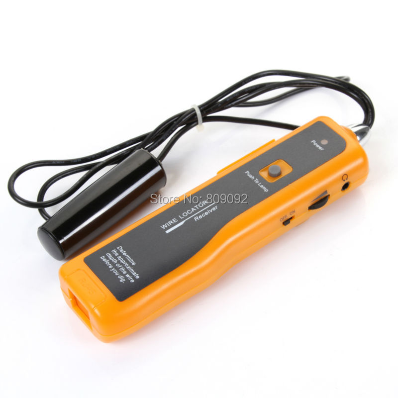 Ondergrondse Wire Kabel Locator Tracker Met LED Begraven Kabel Tester Met Oortelefoon