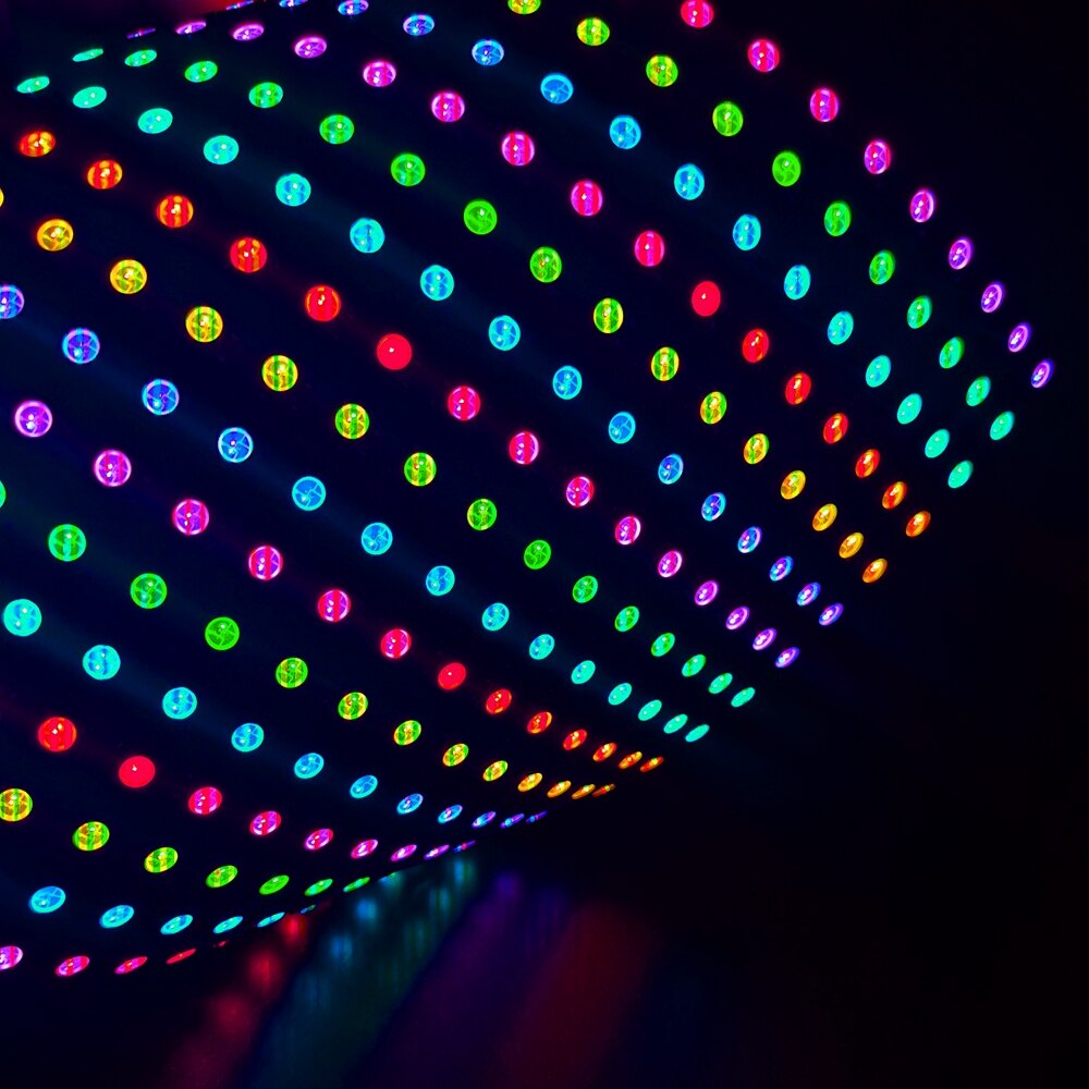 WS2812B 16X16 Module Matrix Screen LED Digital Flexible Individually Addressable Panel Light DC5V