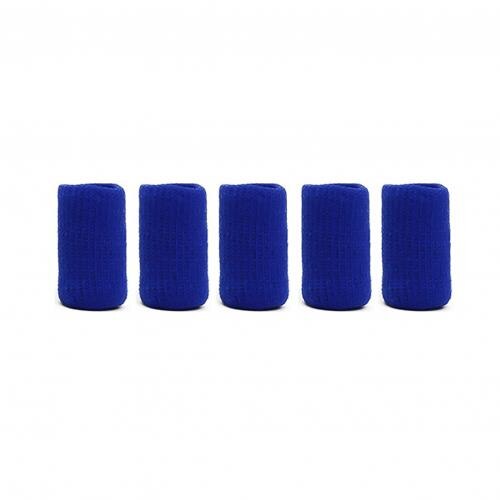 Protectores de dedos para baloncesto al aire libre, protectores de dedo elásticos y transpirables para artritis, voleibol, 5/10 Uds.: Blue 5pcs